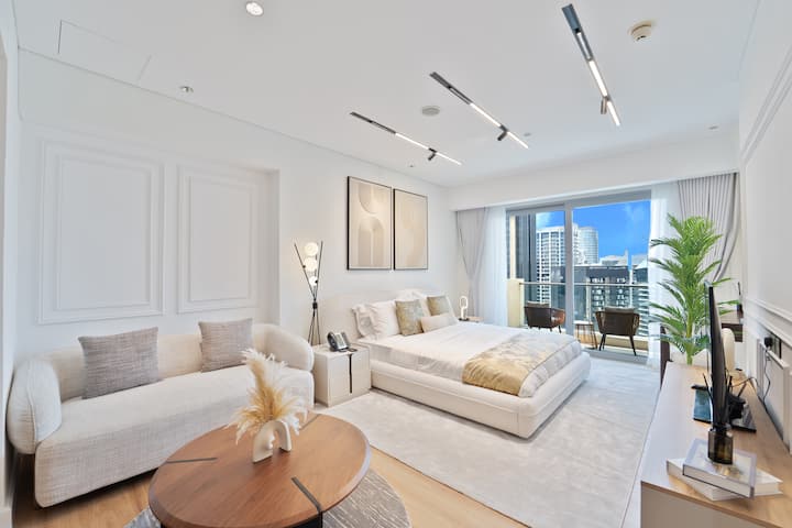 Bedroom, Executive Studio | Marina View | JW Marriott